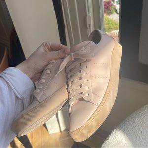 Saint Laurent Powder Pink Sneakers Size 38 (worn once)